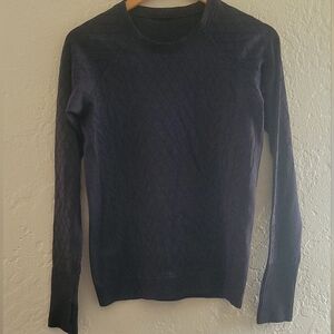 Lululemon Midnight Blue Long Sleeve Size 8